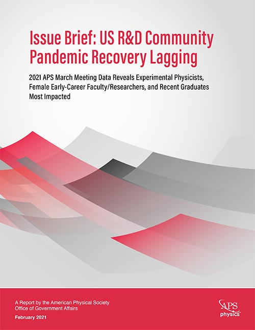 US R&amp;D Community Pandemic Recovery Lagging cover