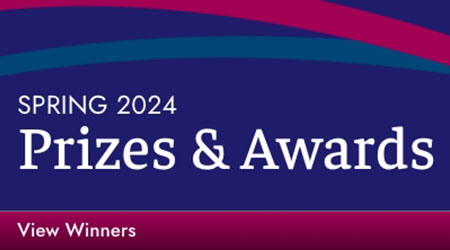 Spring 2024 Prizes and Awards graphic