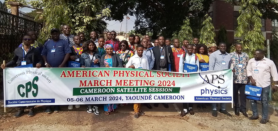 Attendees from Cameroon join satellite meeting